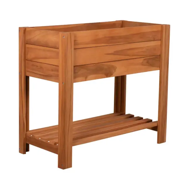 MR. DEKO BL26022 Teakholz Hochbeet
