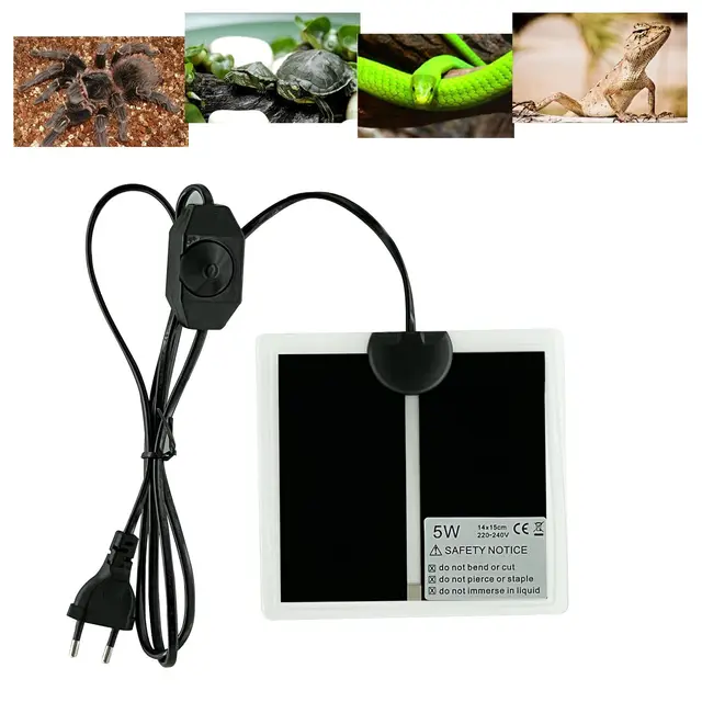 fipasen 5w terrarium heizmatte 15x14 cm