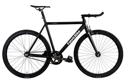 FabricBike Light Fixed Fahrrad, Fixie, Single Speed, Rahmen und Gabel, Aluminium, Räder 28 Zoll, 4 Farben, 3 Größen, ca. 9,45 kg