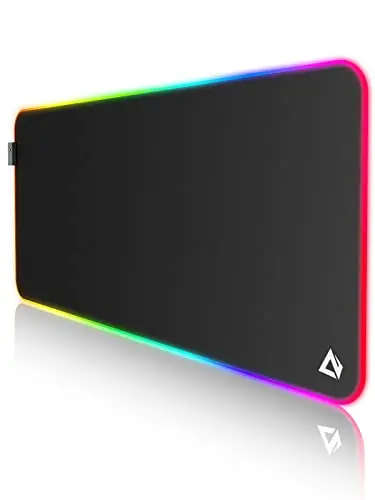 EASEMO RGB Gaming Mauspad XXL 900x400 mm