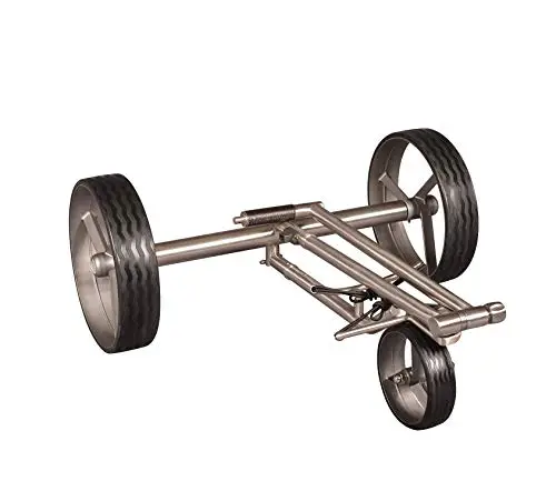 Parccurate K1 Kolibri Lithium Elektrotrolley Golfcaddy, Bedienung durch Bedientasten, schnell-klappbar/-zerlegbar, mit Fernsteuerung