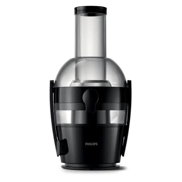 Philips 3000 Series Entsafter - 800W Leistung, QuickClean Technologie, XL 75mm Einfüllschacht, 2L Saftkapazität, Einfach zu Montieren & Spülen, Frischer Saft ohne Fruchtfleisch (HR1856/70)