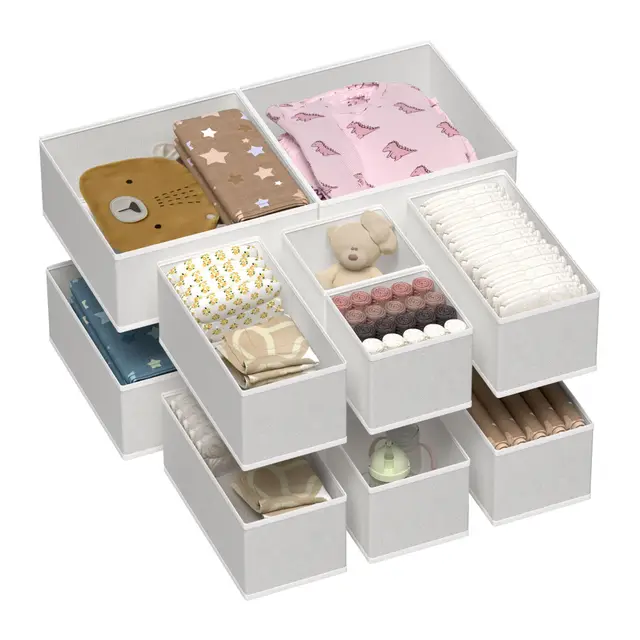 vtopmart 12er schrankorganizer stoff