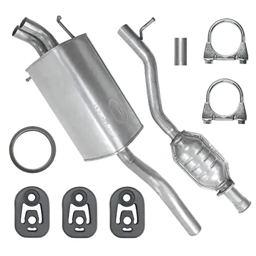 Polmo Mercedes C-Klasse W203 Auspuff Endtopf