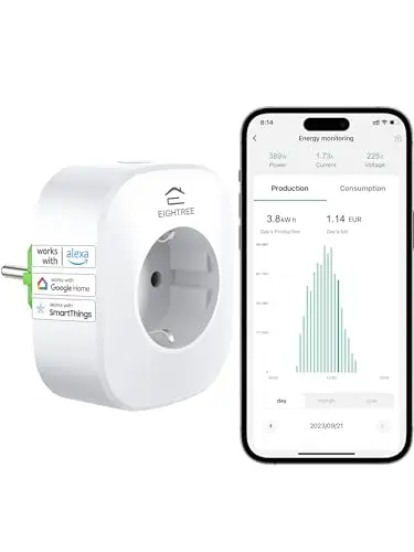 eightree wlan steckdose strommessung