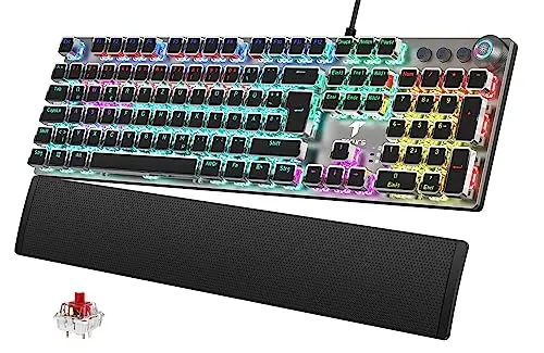 TECURS QWERTZ Gaming Tastatur