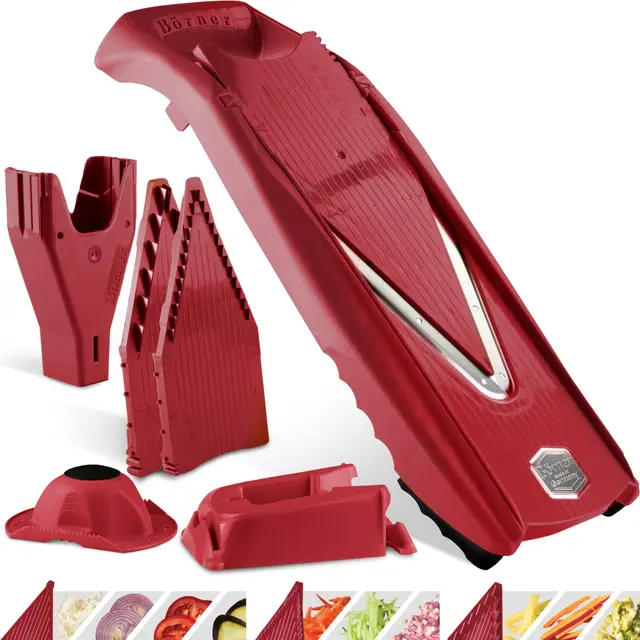 börner gemüsehobel v5 profi set 7-teilig