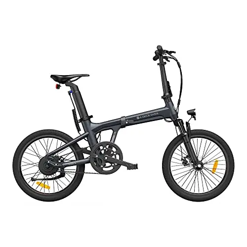 A Dece Oasis ADO Air20S e-Bike Elektrofahrrad, ebike Damen/ebike Herren,Bike,klapprad,E-Faltrad Riemenantrieb,17,5 kg, ADO Smart APP,2,4" LCD,20zoll