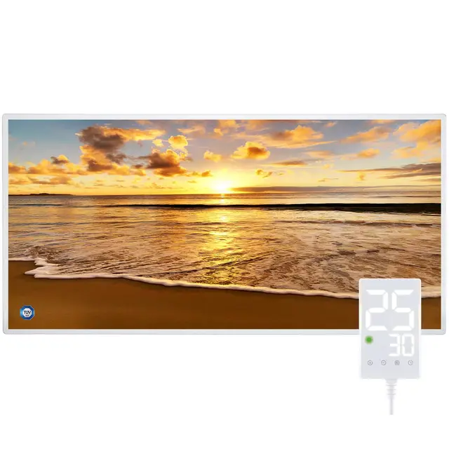 Hocosyme Infrarotheizung 1000W Standgerät mit Touch-Thermostat
