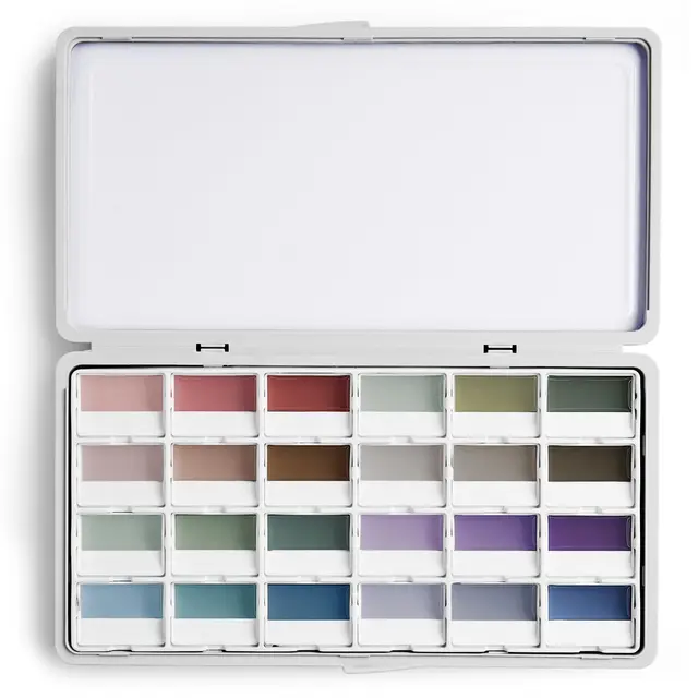 fuumuui aquarellfarben set 24er