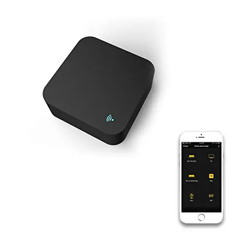 Yueyang Smart WiFi Universal-Fernbedienung Infrarot (2,4 GHz) für Klimaanlage TV DVD Ventilator kompatibel mit Alexa und Google Home Sprachsteuerung App Tuya