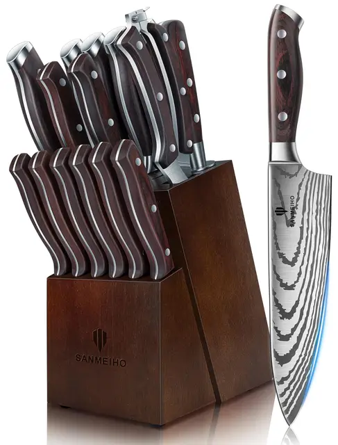 sanmeiho messerset 16 teilig