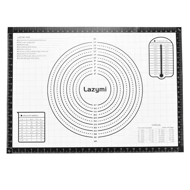 lazymi backmatte silikon 71x51 cm