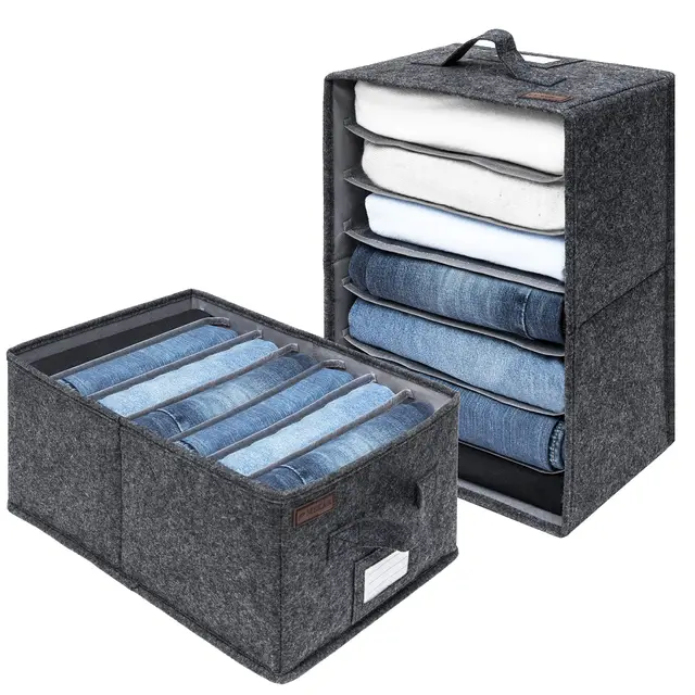 mekaa kleiderschrank organizer 2er-set