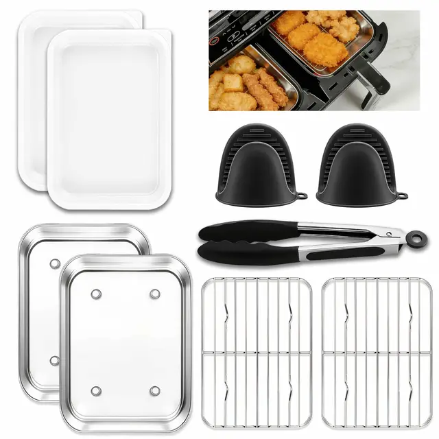 HATOVI 9-teiliges Airfryer Zubehör Set