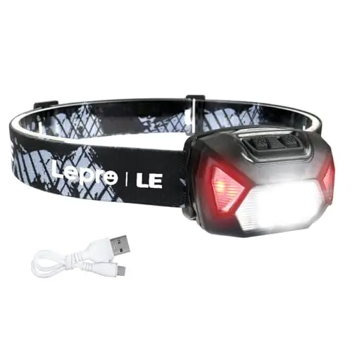 lepro led stirnlampe 300 lumen