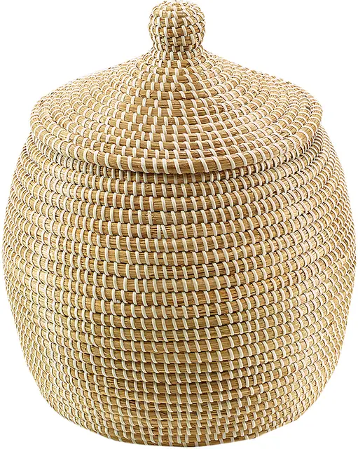 kobolo schlangenkorb seegras ø32 cm mit