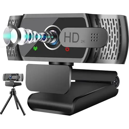 neefeaer 2K Full HD Webcam