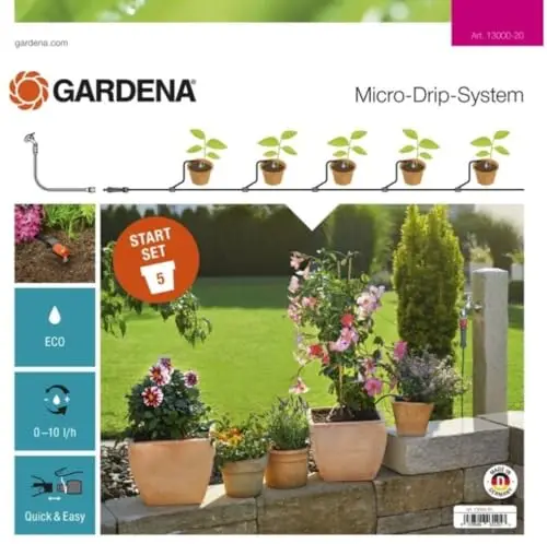 gardena start set pflanztöpfe s
