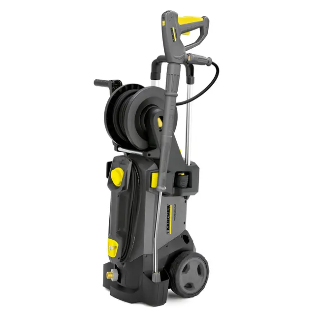 Kärcher Professional Kaltwasser-Hochdruckreiniger HD 6/13 CX Plus, Druck: max. 190 bar, Fördermenge: 590 l/h, Gewicht: 28,3 kg, Schlauch: 10 m, HD-Pistole, Strahlrohr, Dreckfräser, Schlauchtrommel