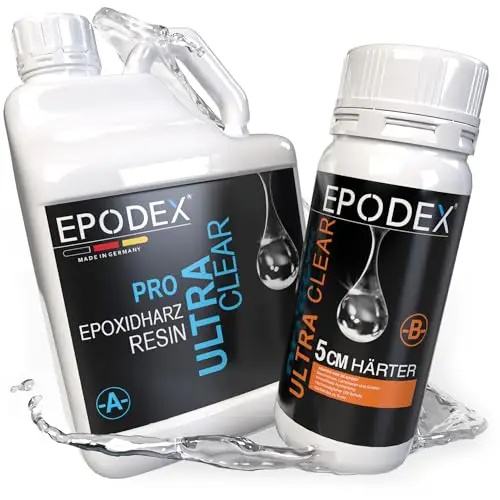 epoxy harz set pro+ kristallklar 3 kg