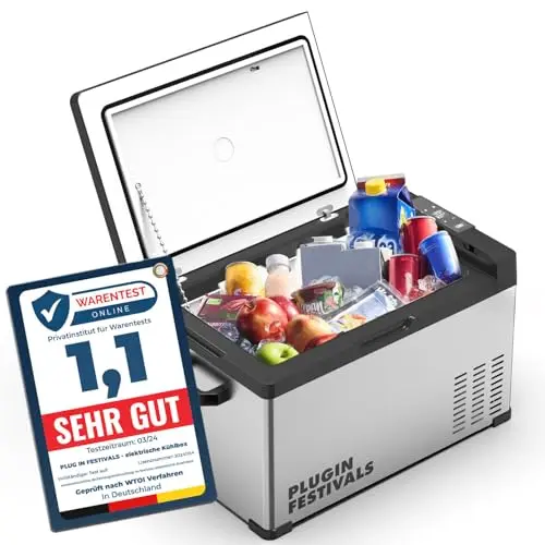 plug in festivals kompressor kühlbox