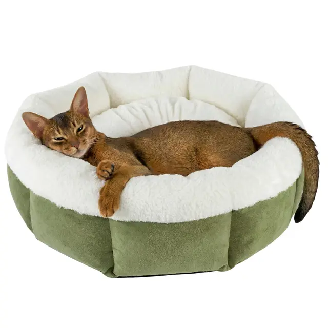 lunori katzenbett 55 cm rund waschbar