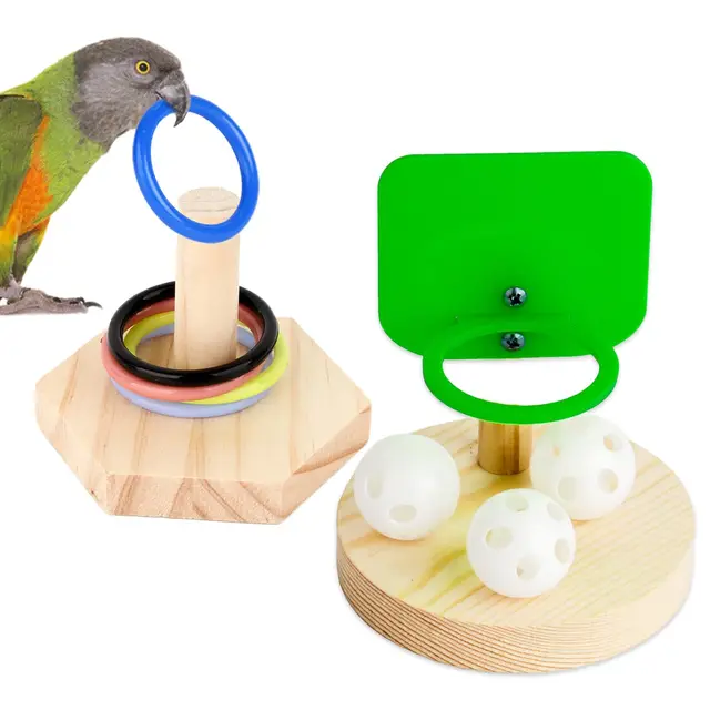 wishesmar papageienspielzeug set 2