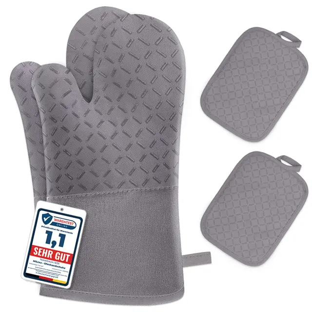 milcea ofenhandschuhe 4er set 300°c