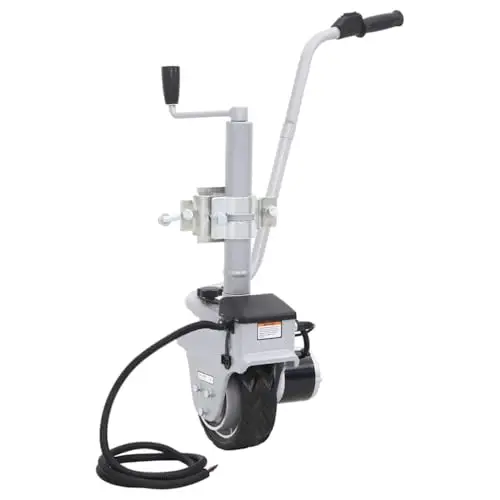 vidaXL Elektrische Rangierhilfe Anhänger-Stützrad 12V