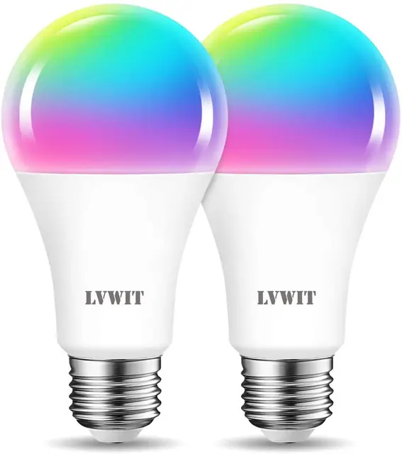 LVWIT RGB LED Smart Glühbirne
