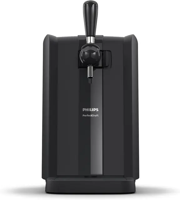 Philips PerfectDraft Bierzapfanlage für zu Hause, 6 l, Frisches, 3° Grad Kaltes Bier für 30 Tage mit LED-Anzeigen (HD3760/90)