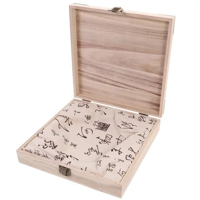 YARNOW Multifunktions Teebox in Beige mit Atmungsaktivem Design und Einfacher Entnahme für Pu Erh Teekuchen zur Aufbewahrung und Tee Kultur