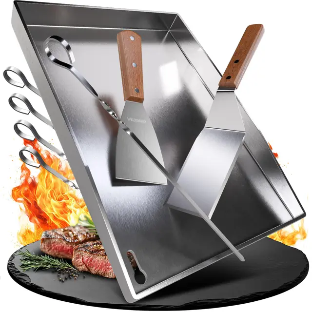 wildgård plancha grillplatte 40x30