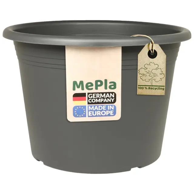 mepla cilindro pflanzkübel anthrazit 18