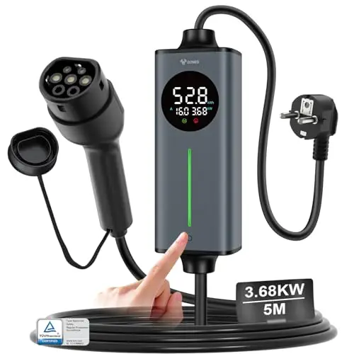goneo typ2 ladekabel schuko 5m