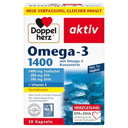 Doppelherz Omega-3 1400 Kapseln