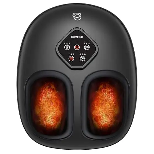 COMFIER Fußmassagegerät,Shiatsu Fussmassagegerät Elektrisch,Tiefenknet Fussmassagegerät,Geschenke für Frauen Männer