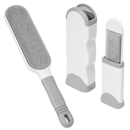 qwork fusselbürste tierhaare set