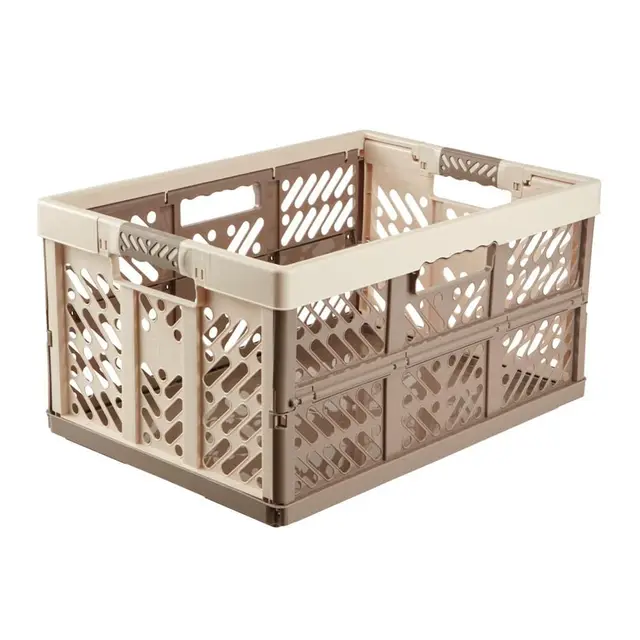 keeeper Ben Klappbox 45 l Creme/Taupe 4er-Set