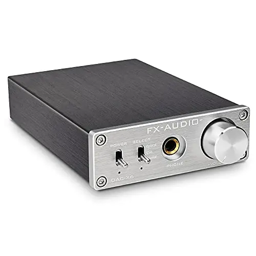 FX Audio DAC-X6 Mini HiFi USB-DAC mit Kopfhörerverstärker 24Bit/96kHz