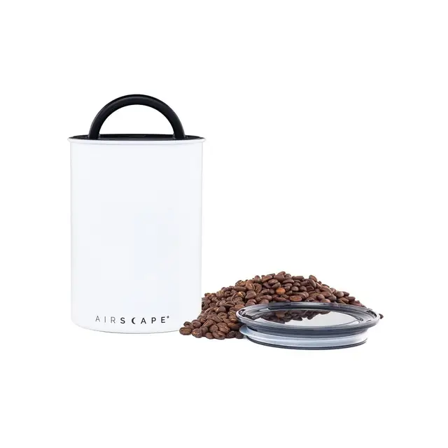 Planetary Design Airscape Kaffeebehälter Edelstahl Medium Mattweiß