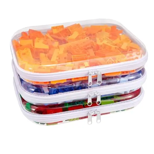 Aufbewahrungsbox Mit Deckel,Durchsichtige Tasche,Clear Bag,Spielzeugtasche Für Unterwegs,Hardcase Kulturbeutel,wasserdichte Medikamenten Aufbewahrungstasche und Organisation