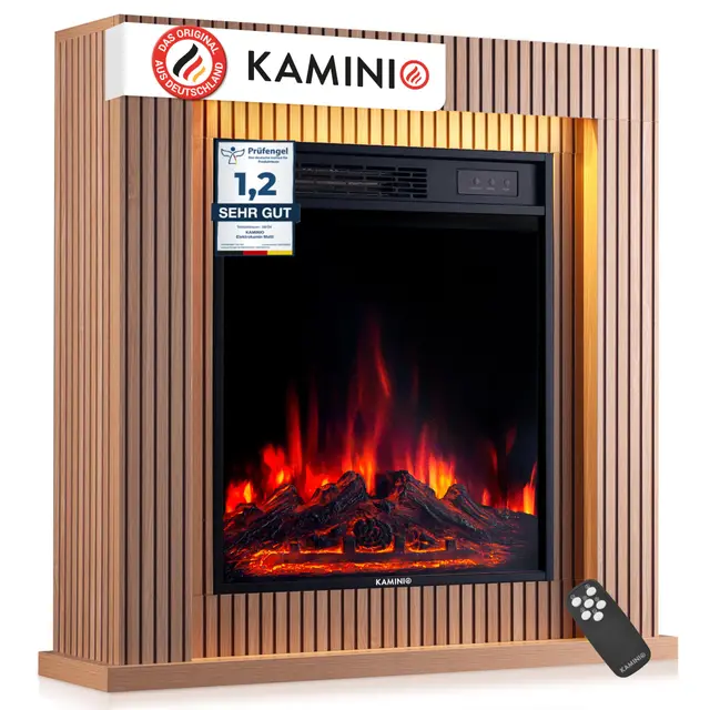 KAMINIO Matti 32 Elektrokamin Standkamin 1800 W, 81 cm