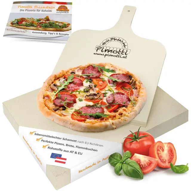 pimotti schamott pizzastein 40x30