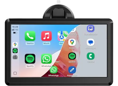 aonerex 7 zoll carplay android auto