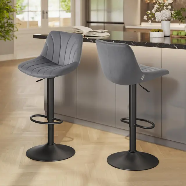 vasagle barhocker 2er set