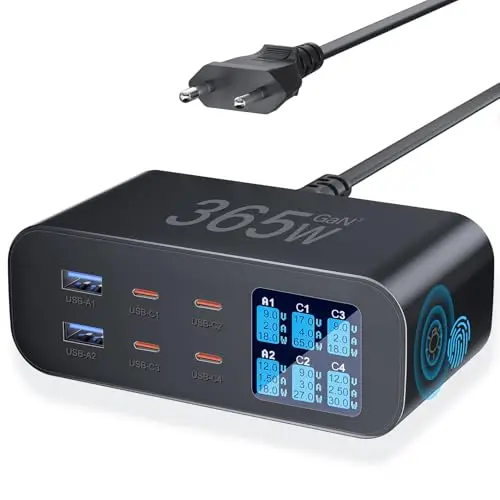 YSYFAD 365W USB-C Ladestation