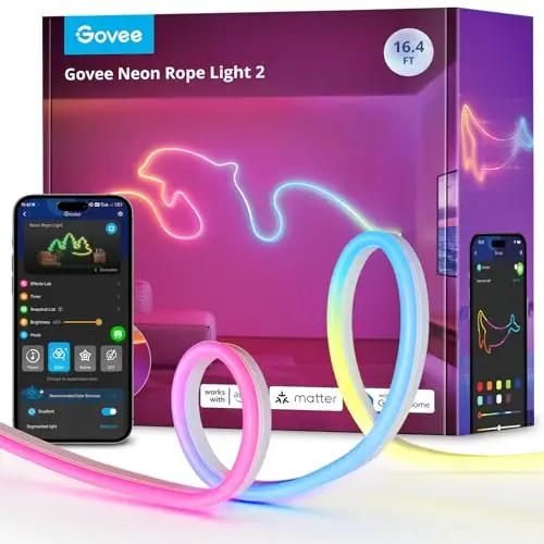 govee neon rope light 2 rgbic led strip