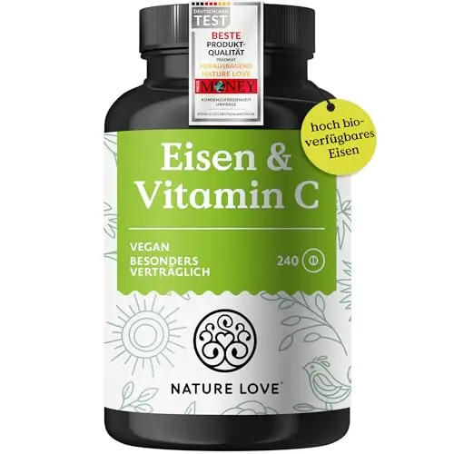 Nature Love Eisen Vitamin C Tabletten